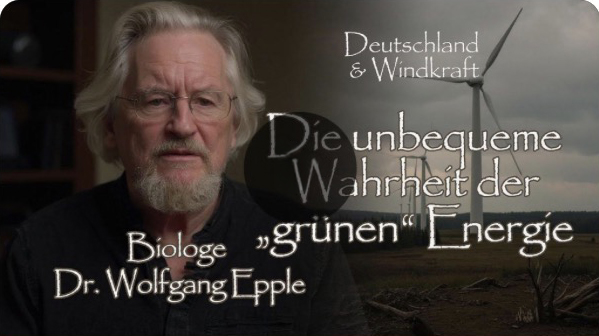 Biologe Dr. Wolfgang Epple – Windkraft, Naturzerstörung & die unbequeme Wahrheit der „grünen“ Energie